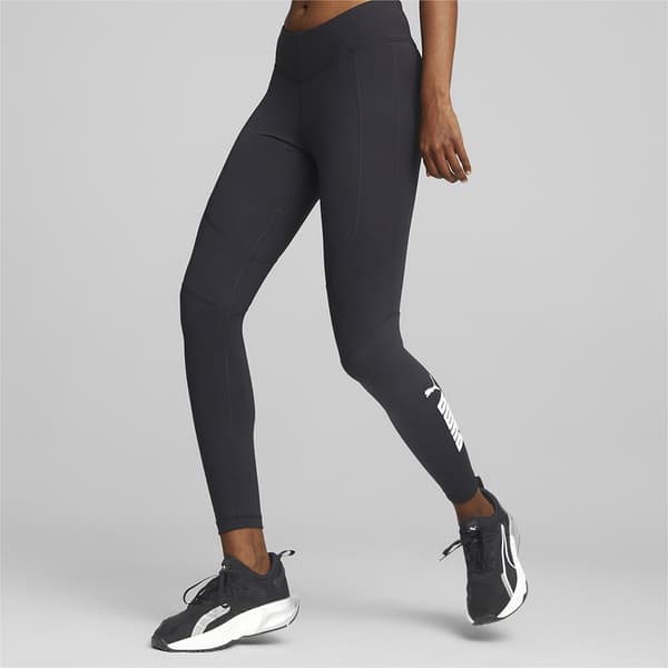 Puma Strumpbyxor Favorite Logo High Waist Svart S Kvinna