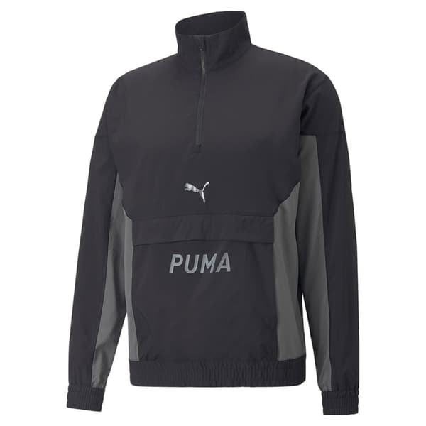 Puma Jakke Fit Woven Sort L Mand