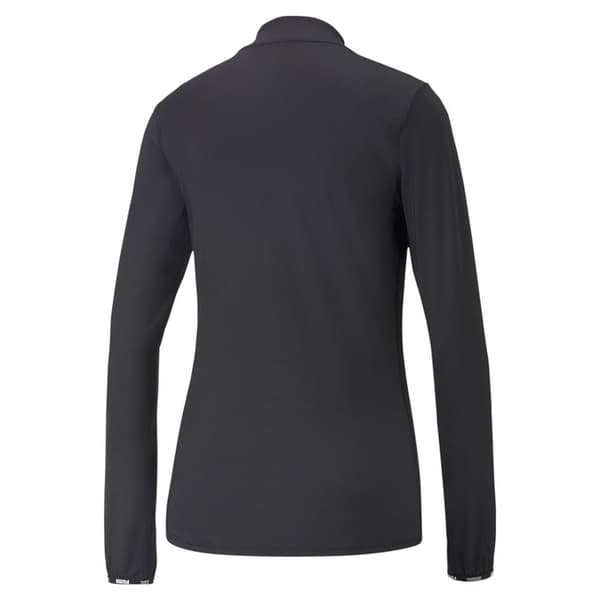 Puma Tröja Med Halv Dragkedja Strong Svart XS Kvinna