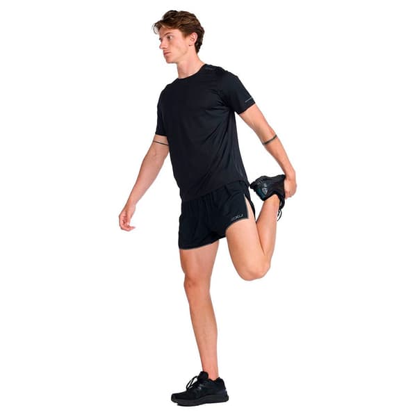 2xu Kortærmet T-shirt Light Speed Tech Sort 2XL Mand
