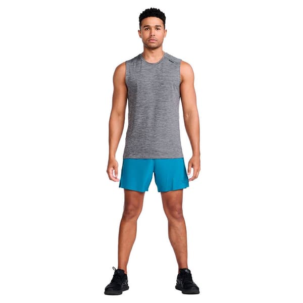 2xu Ærmeløs T-shirt Motion Blå M Mand