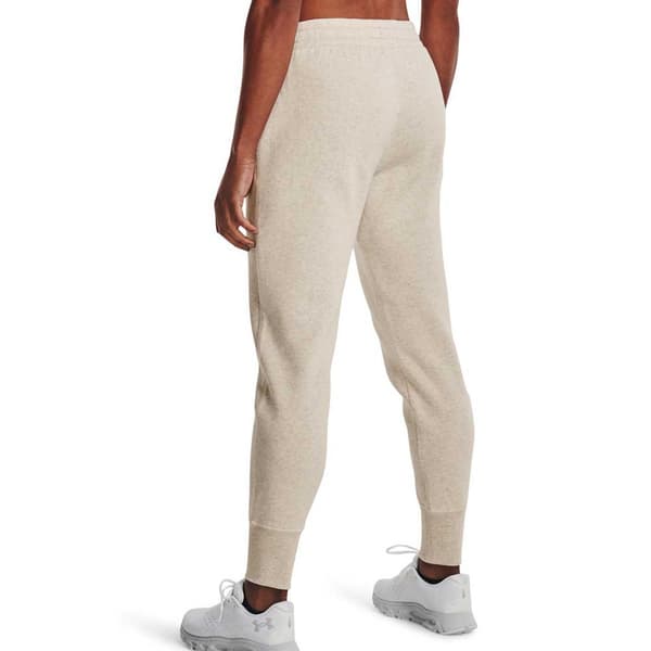 Under Armour Joggere Rival Fleece Beige XL / Regular Kvinde