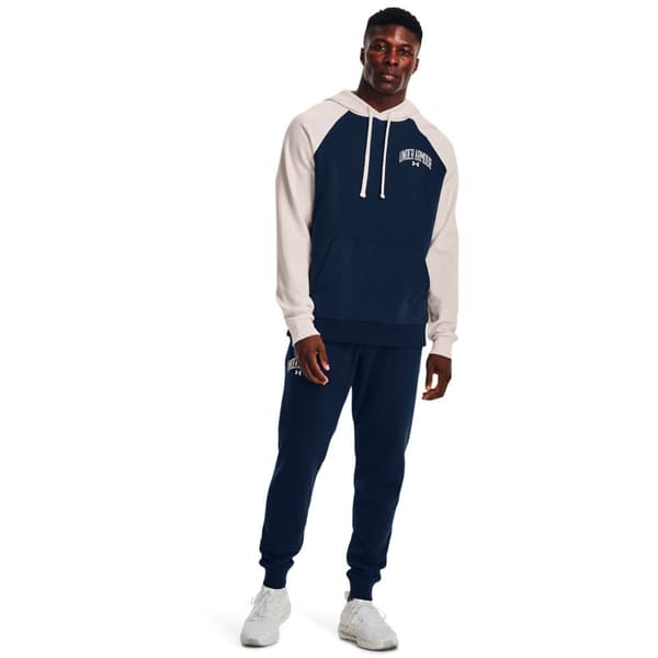 Under Armour Joggare Rival Fleece Wordmark Blå S / Regular Man