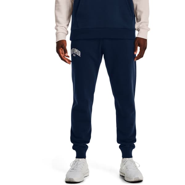 Under Armour Joggare Rival Fleece Wordmark Blå S / Regular Man