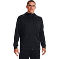 Miniatyrbild 1 av 6: Under Armour Sweatshirt Med Full Dragkedja Armour Fleece Svart S Man