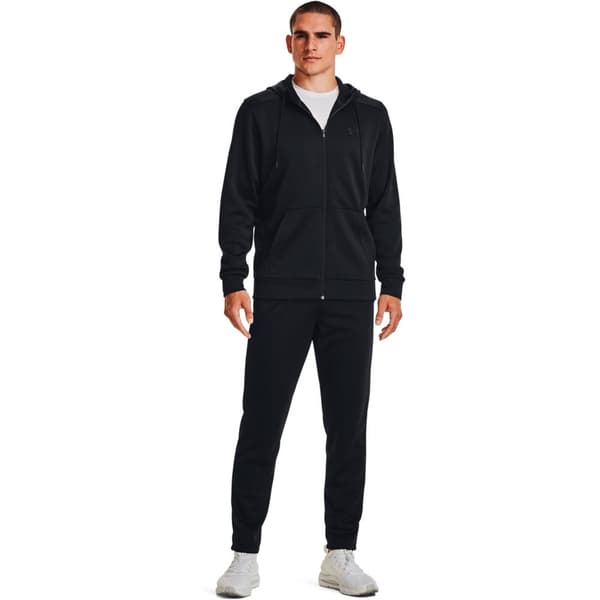 Under Armour Sweatshirt Med Full Dragkedja Armour Fleece Svart M Man