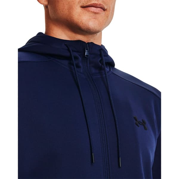Under Armour Sweatshirt Med Fuld Lynlås Armour Fleece Blå XL Mand