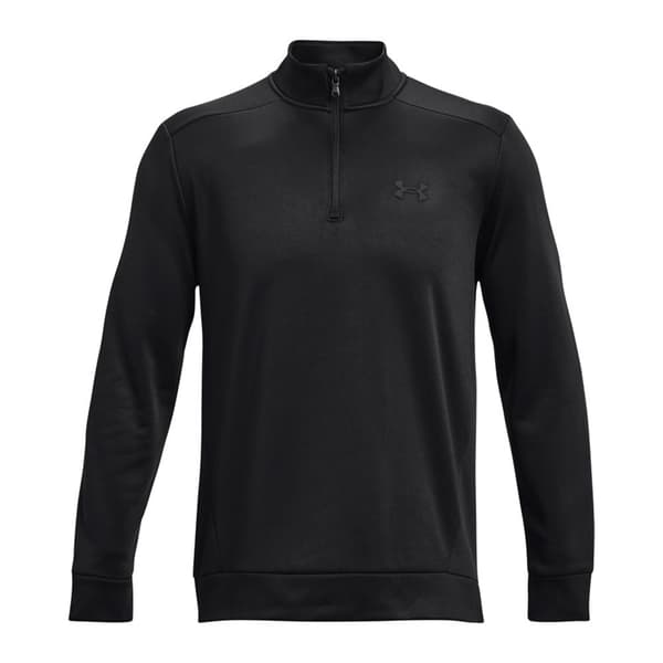 Under Armour Halv Lynlå Sweatshirt Armour Fleece Sort XS / Regular Mand