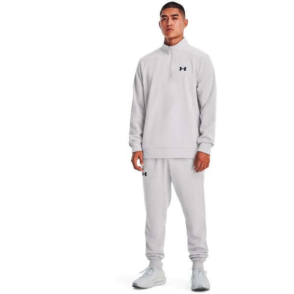 Under Armour Halv Lynlå Sweatshirt Armour Fleece Hvid XS / Regular Mand