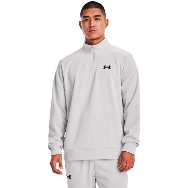 Under Armour Halv Lynlå Sweatshirt Armour Fleece Hvid XS / Regular Mand