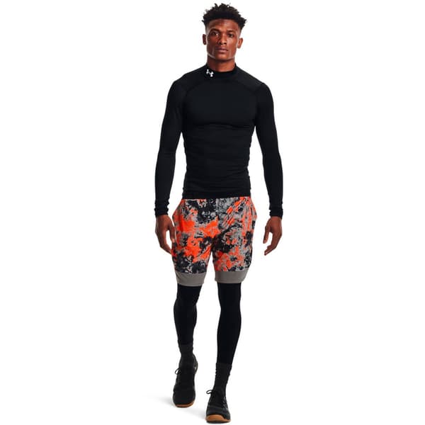 Under Armour Långärmad T-shirt Coldgear Armour Comp Mock Svart S / Regular Man