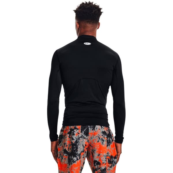 Under Armour Långärmad T-shirt Coldgear Armour Comp Mock Svart S / Regular Man