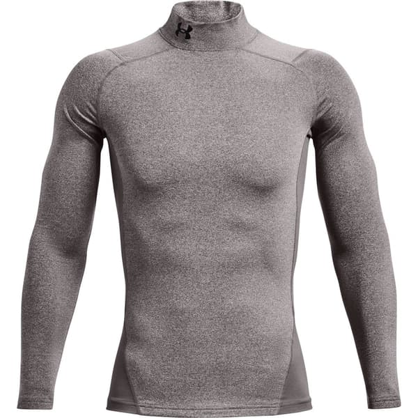 Under Armour Långärmad T-shirt Coldgear Armour Comp Mock Grå S / Regular Man