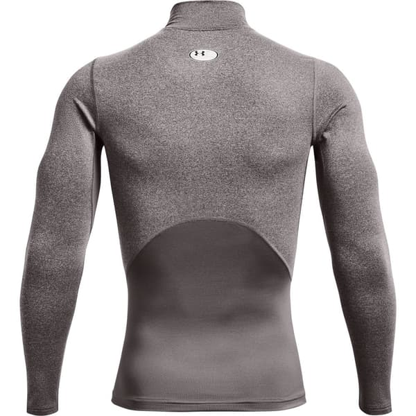 Under Armour Långärmad T-shirt Coldgear Armour Comp Mock Grå S / Regular Man