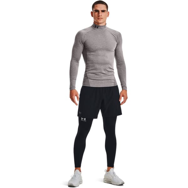Under Armour Långärmad T-shirt Coldgear Armour Comp Mock Grå S / Regular Man