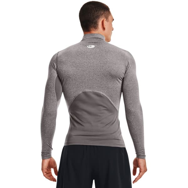 Under Armour Långärmad T-shirt Coldgear Armour Comp Mock Grå S / Regular Man