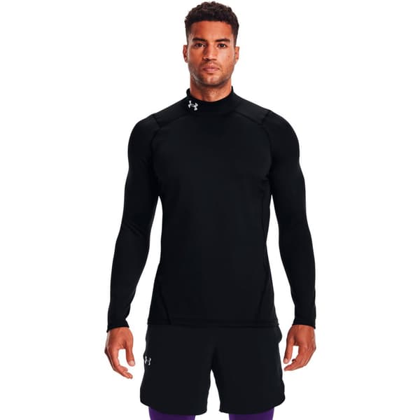 Under Armour Långärmad T-shirt Coldgear Armour Fitted Mock Svart S / Regular Man