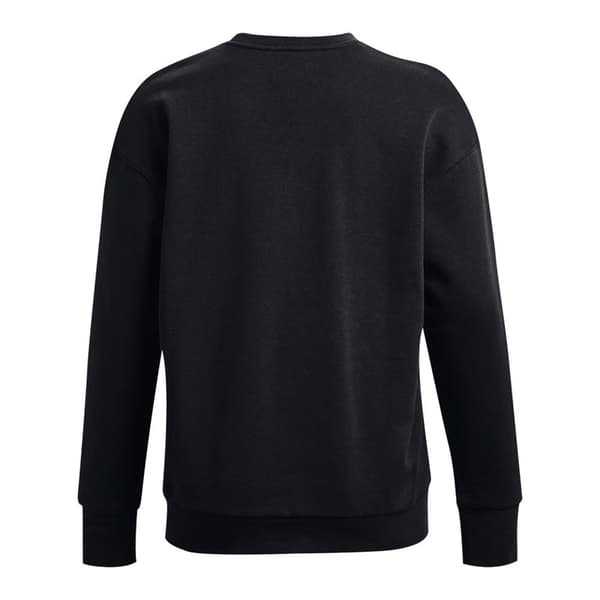 Under Armour Tröja Essential Fleece Crew Svart L Kvinna