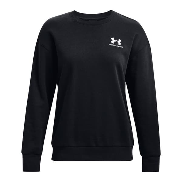 Under Armour Huppari Essential Fleece Crew Musta XS Nainen