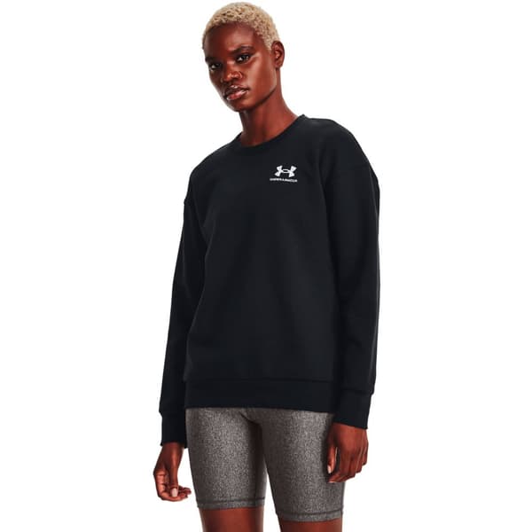 Under Armour Huppari Essential Fleece Crew Musta XS Nainen