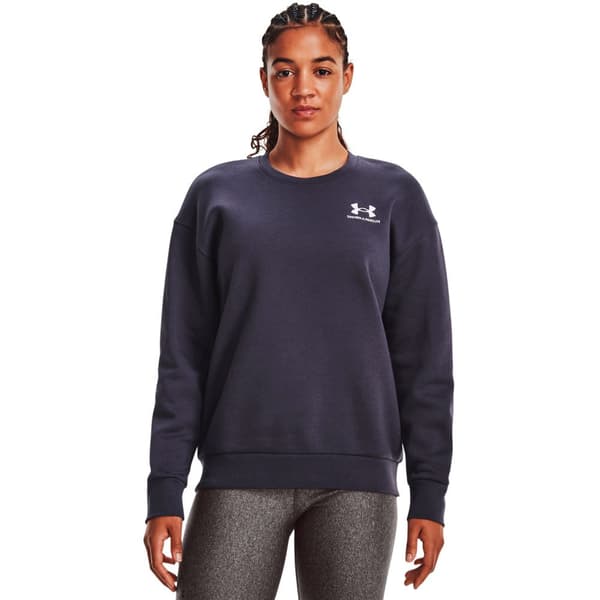 Under Armour Sweatshirt Essential Fleece Crew Lilla M Kvinde