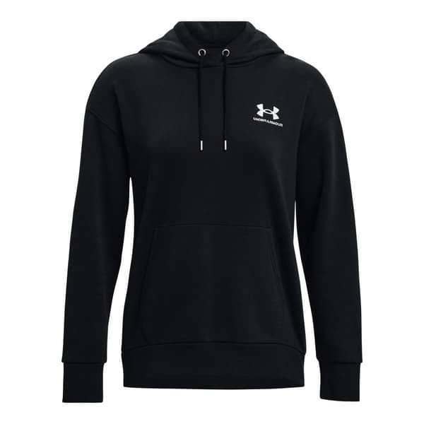 Under Armour Hættetrøje Essential Fleece Sort XS Kvinde