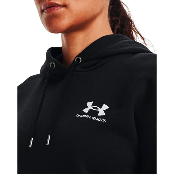 Under Armour Hættetrøje Essential Fleece Sort XS Kvinde