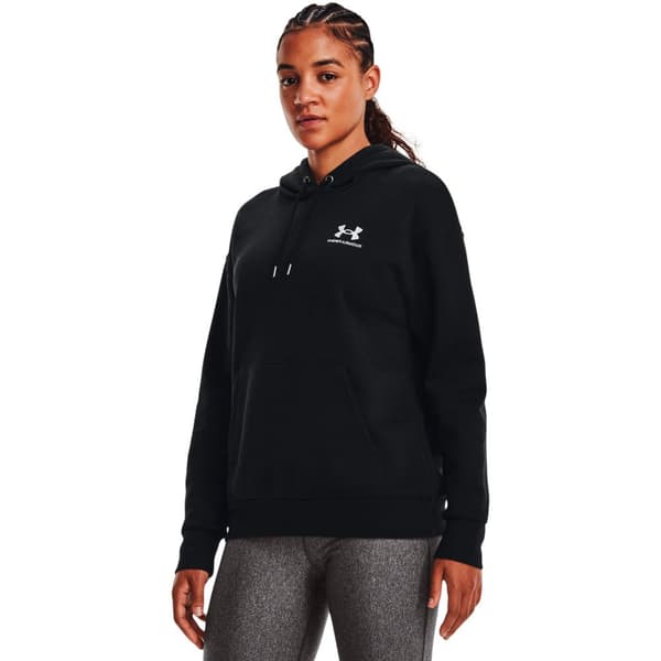 Under Armour Hættetrøje Essential Fleece Sort XS Kvinde