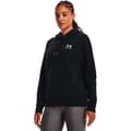Miniatyrbillede 1 af 6: Under Armour Hættetrøje Essential Fleece Sort XS Kvinde