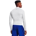 Pikkukuva 2 / 4: Under Armour Pitkähihainen T-paita Heatgear Armour Comp Mock Valkoinen M / Regular Mies