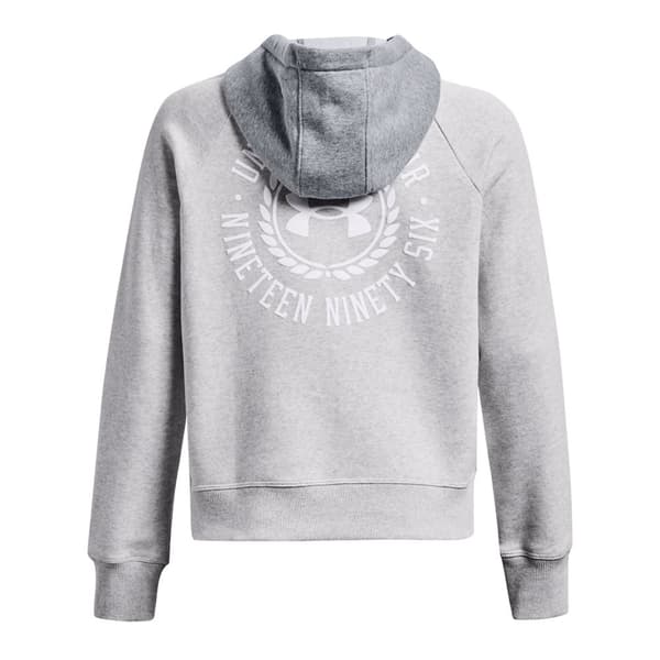 Under Armour Hættetrøje Rival Fleece Cb Grå M Kvinde