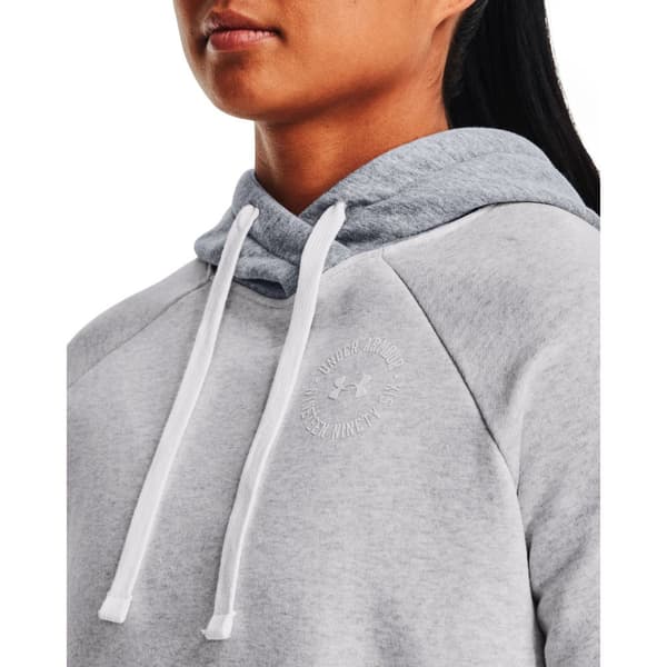 Under Armour Hættetrøje Rival Fleece Cb Grå M Kvinde