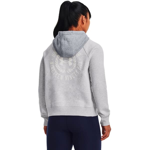 Under Armour Hættetrøje Rival Fleece Cb Grå M Kvinde