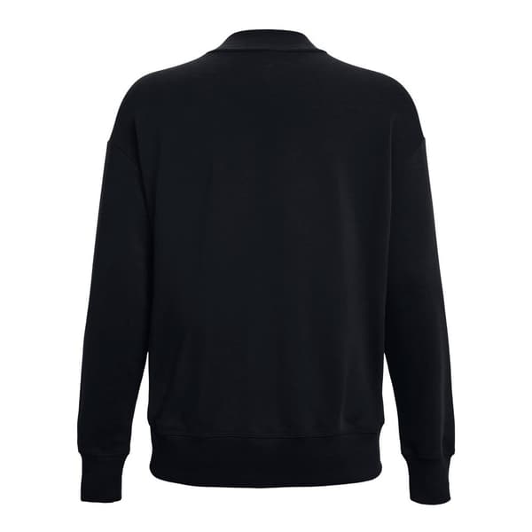 Under Armour Tröja Rival Fleece Crest Grp Crew Svart S Kvinna