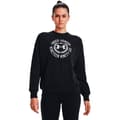 Miniatyrbild 1 av 6: Under Armour Tröja Rival Fleece Crest Grp Crew Svart S Kvinna
