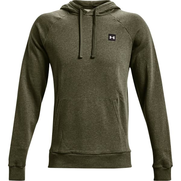 Under Armour Hættetrøje Rival Fleece Grøn S / Regular Mand