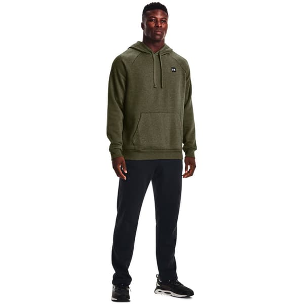 Under Armour Hættetrøje Rival Fleece Grøn S / Regular Mand