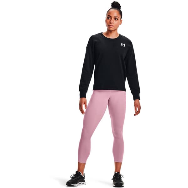 Under Armour Huppari Rival Fleece Oversize Crew Musta S Nainen