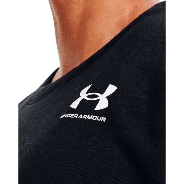 Under Armour Huppari Rival Fleece Oversize Crew Musta S Nainen