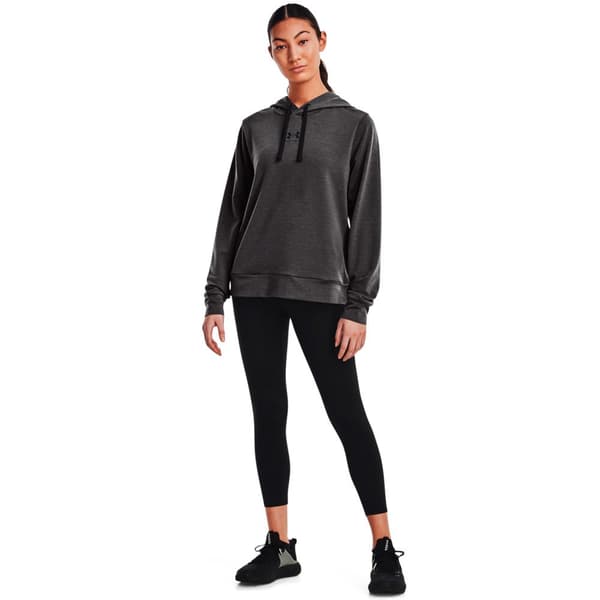 Under Armour Luvtröja Rival Terry Svart,Grå S Kvinna