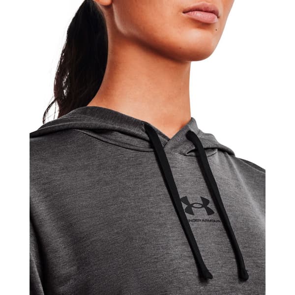 Under Armour Luvtröja Rival Terry Svart,Grå XS Kvinna