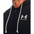 Miniatyrbillede 6 af 6: Under Armour Sweatshirt Med Fuld Lynlås Rival Terry Lc Rød,Sort S Mand