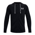 Miniatyrbillede 3 af 6: Under Armour Sweatshirt Med Fuld Lynlås Rival Terry Lc Rød,Sort XS Mand