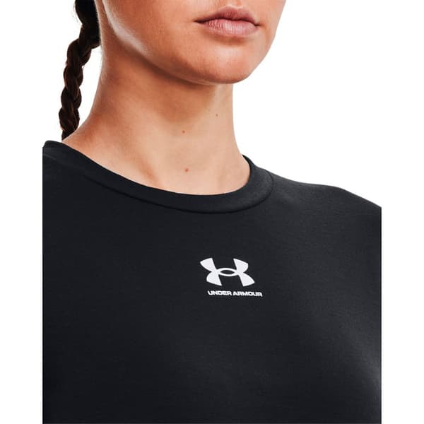 Under Armour Huppari Rival Terry Musta M Nainen