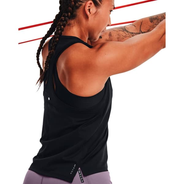 Under Armour Ärmlös T-shirt Rush Energy Svart L Kvinna