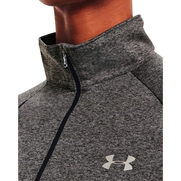 Under Armour Puolivetoketjullinen T-paita Tech Solid Harmaa S Nainen