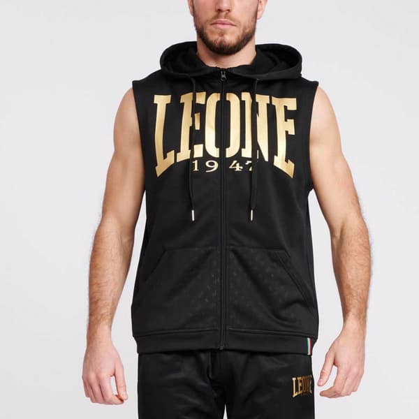 Leone1947 Huvtröja Med ärmar Dna Svart M Man
