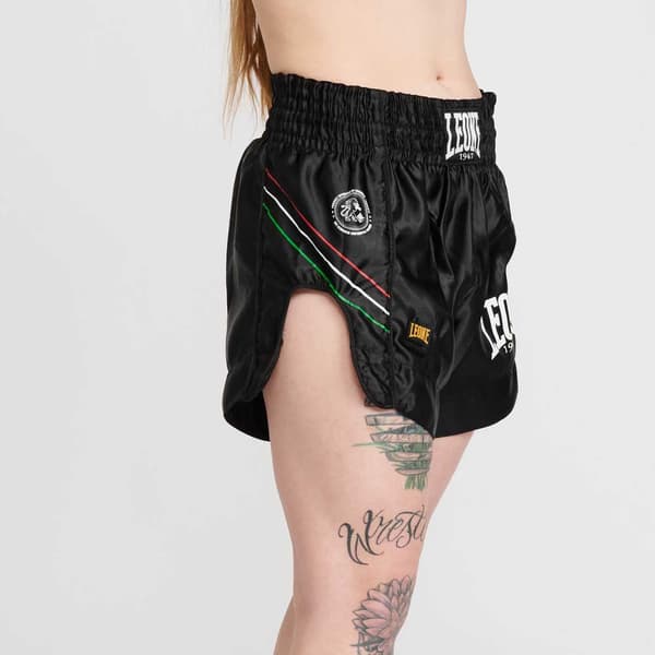 Leone1947 Shorts Flag Kick-thai Svart XL Kvinna