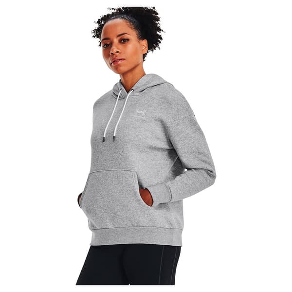 Under Armour Hættetrøje Essential Fleece Grå S Kvinde