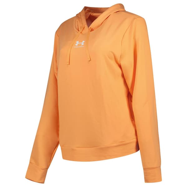 Under Armour Hættetrøje Rival Terry Orange S Kvinde